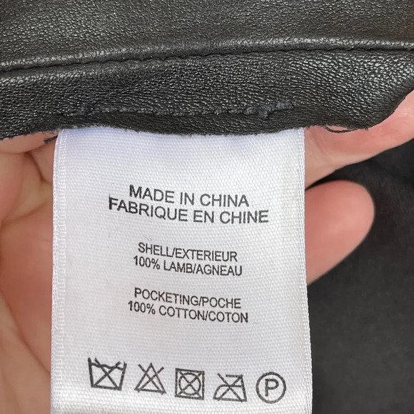 Helmut Lang stretch leather leggings 2 - Picture 10 of 11